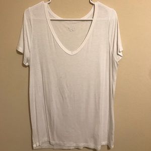 Large Plain White Blouse